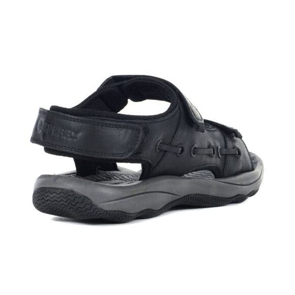 NWOB Sperry Rivington Black Sandals STS25112 Men's Size 10 - Picture 4 of 5